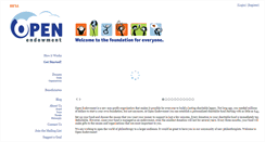 Desktop Screenshot of openendowment.org